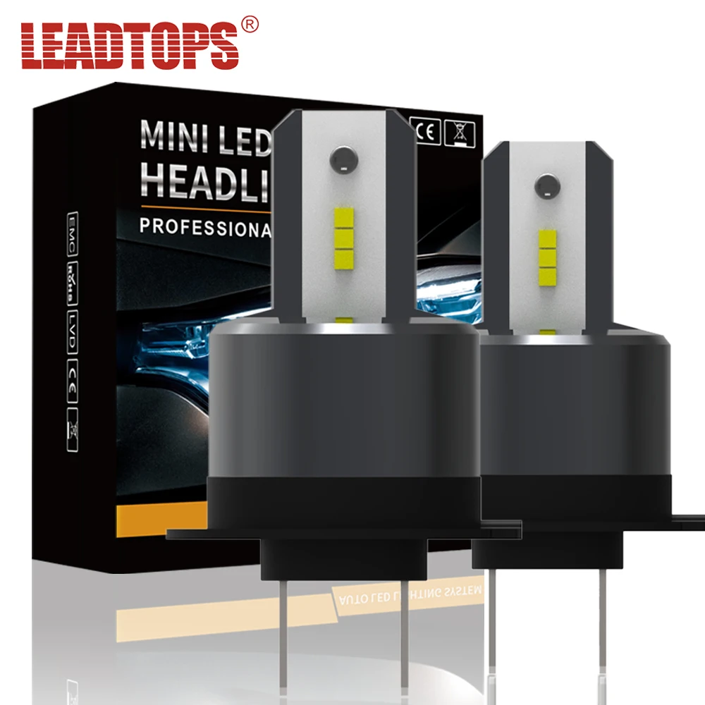 LEADTOPS Super Mini H7 Headlights Headlamps Especially For Ford Focus Escort 12v Waterproof CJ LEADTOPS Super Mini H7 Headlights Headlamps Especially For Ford Focus Escort 12v Waterproof CJ