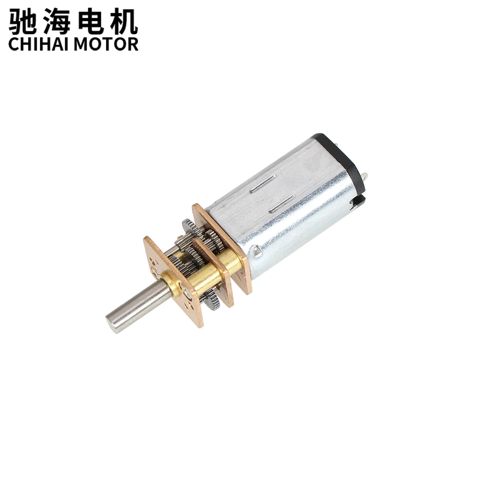 

ChiHai Motor CHF-GM12-N30VA Magnet Miniature DC Gear Motor 6V 9V 12V Smart Car Robot Model DIY Engine Toys Electric Door Lock