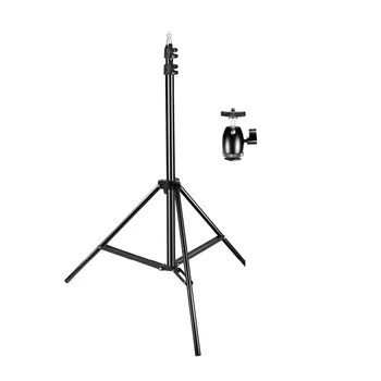 

Neewer 75 inches/190 centimeters Adjustable Light Stand with 1/4-inch Screw Tripod Mini Ball Head Hot Shoe Adapter