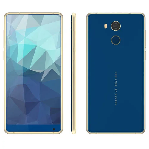 Мобильный телефон Bluboo D5 Pro, 3 ГБ, 32 ГБ, 2700 мА/ч, безрамочный полноэкранный, MTK6737, четырехъядерный, Android 7,0, отпечаток пальца, iD, мобильный телефон - Цвет: Blue D5 Pro Phone