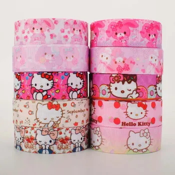 

10yards - different sizes -Cartoon printed Grosgrain ribbon - Cutie cartoon ribbon/180718-4341-4416
