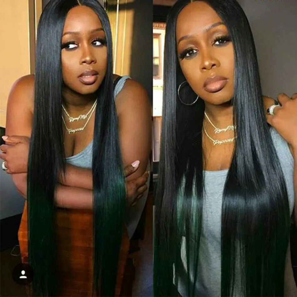 

Brazilian Straight Hair Weave Queen Hair Products Virgin Straight Hair Bundles Tissage Bresilienne 3Pc Peerless Virgin Hair #1B