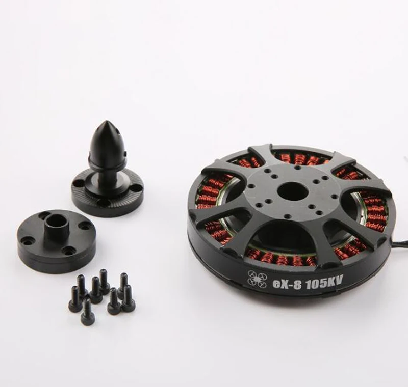 

105KV 6-12S High Effient Motor Ipower EX-08 Brushless BLDC BM8108 f FPV UAV Plant Protection Multicopter U8 Drone MIT Robo