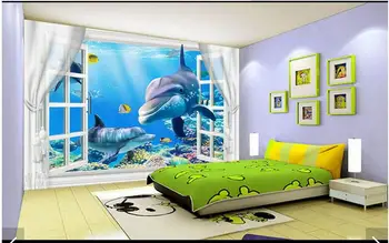 

3d photo wallpaper custom 3d wall murals wallpaper Magical underwater world TV setting wall paper 3d Children room wallpaper