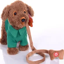 Новое поступление электронные игрушки ходьба Поющие Танцы плюшевые собаки интерактивные игрушки Кукла Электронный Питомец для детей