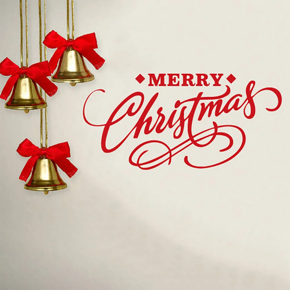 Merry Christmas Wall Decal Christmas for Window,Wall,Car,Laptop