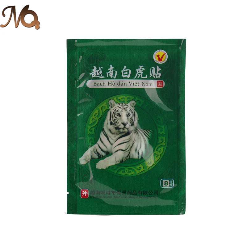 

16 pcs/2Bags Tiger Balm Plaster Vietnam White Tiger Meridians paste Rheumatoid arthritis Lumbar spondylosis Cervical spondylosis