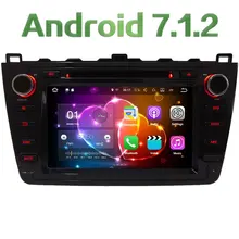 Quad Core 2GB RAM 16GB ROM 8″ Android 7.1.2 Car Multimedia Stereo radio player for Mazda 6 Ultra Ruiyi 2008 2009 2010 2011 2012