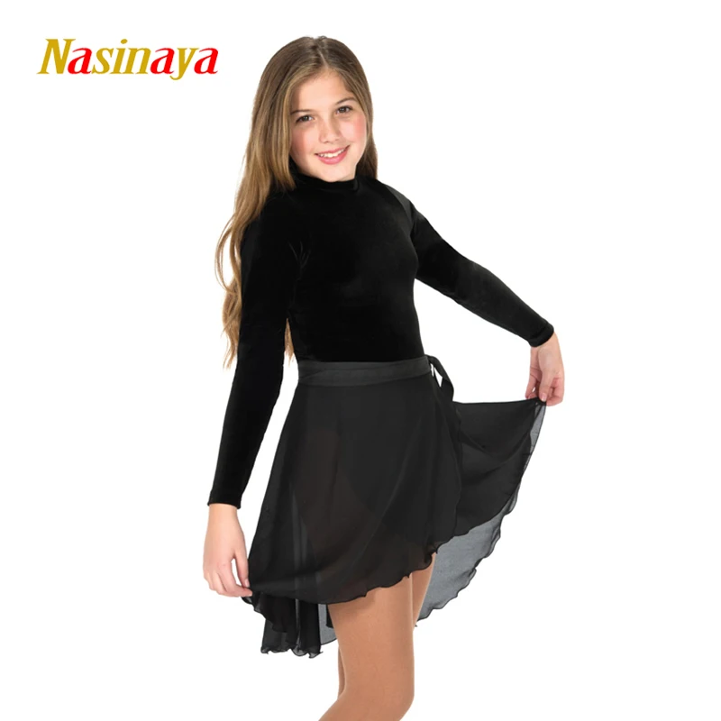 

Nasinaya Figure Skating Dress Customized Competition Ice Skating Skirt for Girl Women Kids Patinaje Gymnastics Performance 296