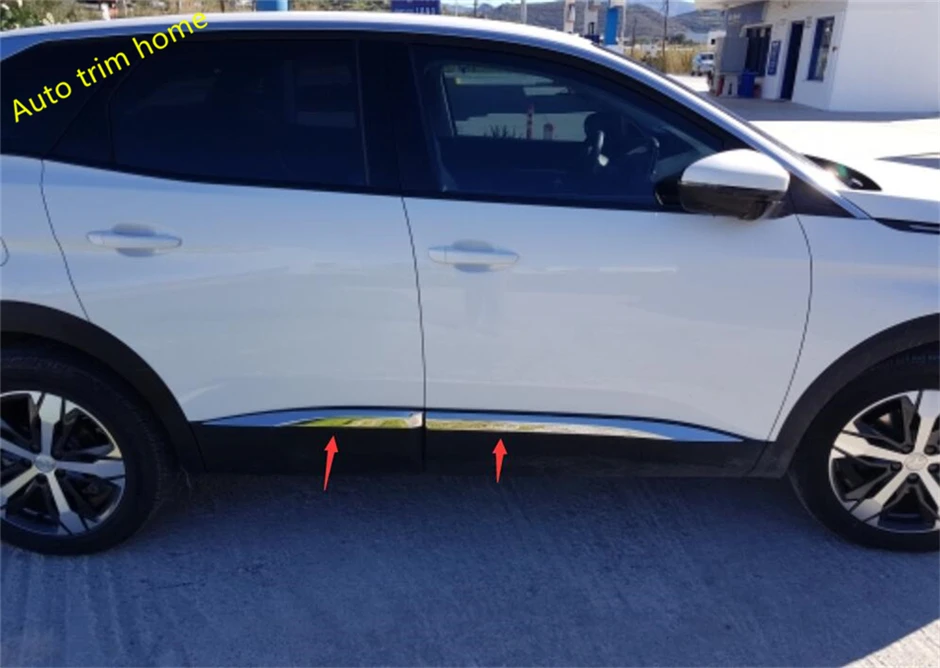 Защита корпуса боковой двери Lapetus декоративная крышка отделка подходит для Peugeot