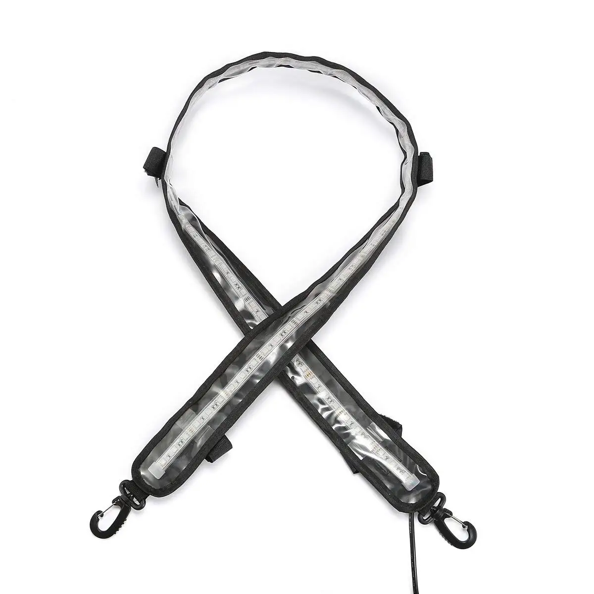 

Hot Camping Light LED 5V Dimmable Flexible Strip with USB 46.7 inch IP67 Waterproof LED Strip Light for Tent Poles(Cool White)