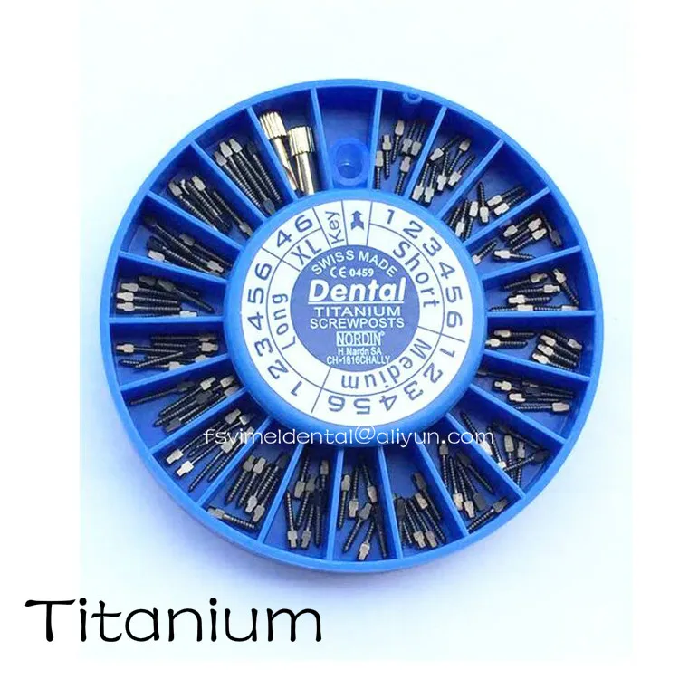

240 pcs Titanium dental screw post Dental materials Supplies Dental mini screw dental implant materials