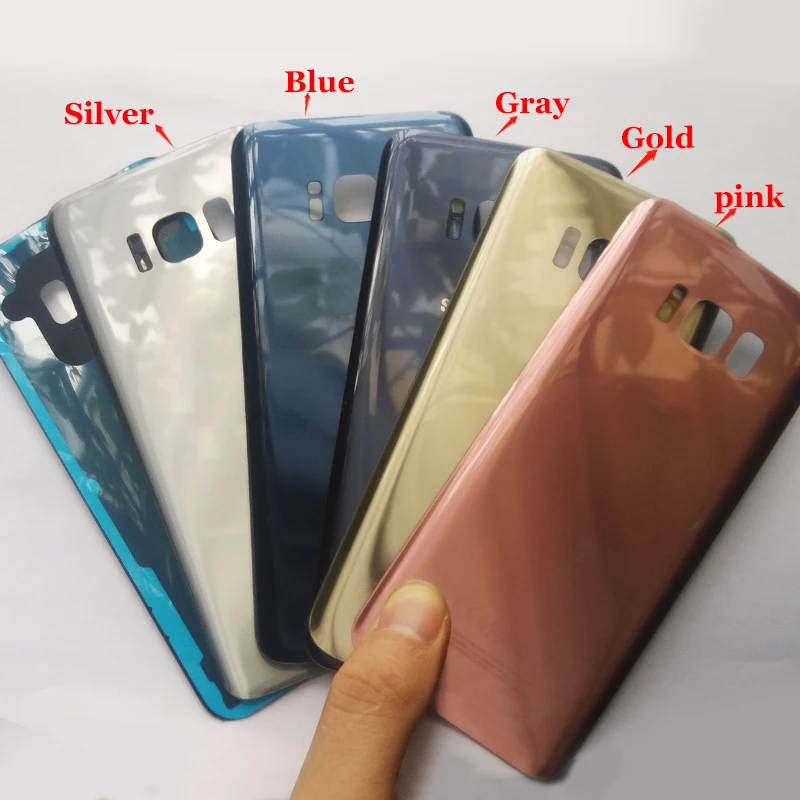 10 шт. задняя крышка батарейного отсека для Samsung Galaxy S8 G950 G950F Plus G955 G955F|Корпусы и