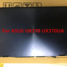 13," сенсорный ЖК-дисплей для ASUS ZenBook Flip S UX370UA UX370U UX370UAF UX370UAR экран, синий верхний Верхний ЖК-экран Замена