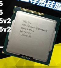 Четырехъядерный процессор Intel Xeon 1155 V2, 3,4 ГГц LGA 1245 8 Мб E3 1245 V2 SR0P9 V2