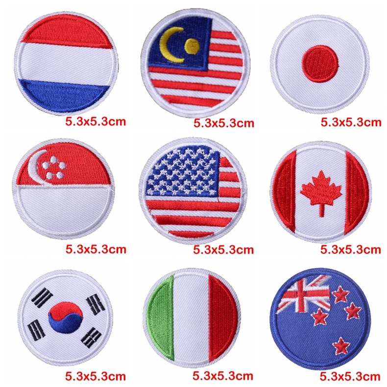 Купить Нашивки Флаги Стран Мира