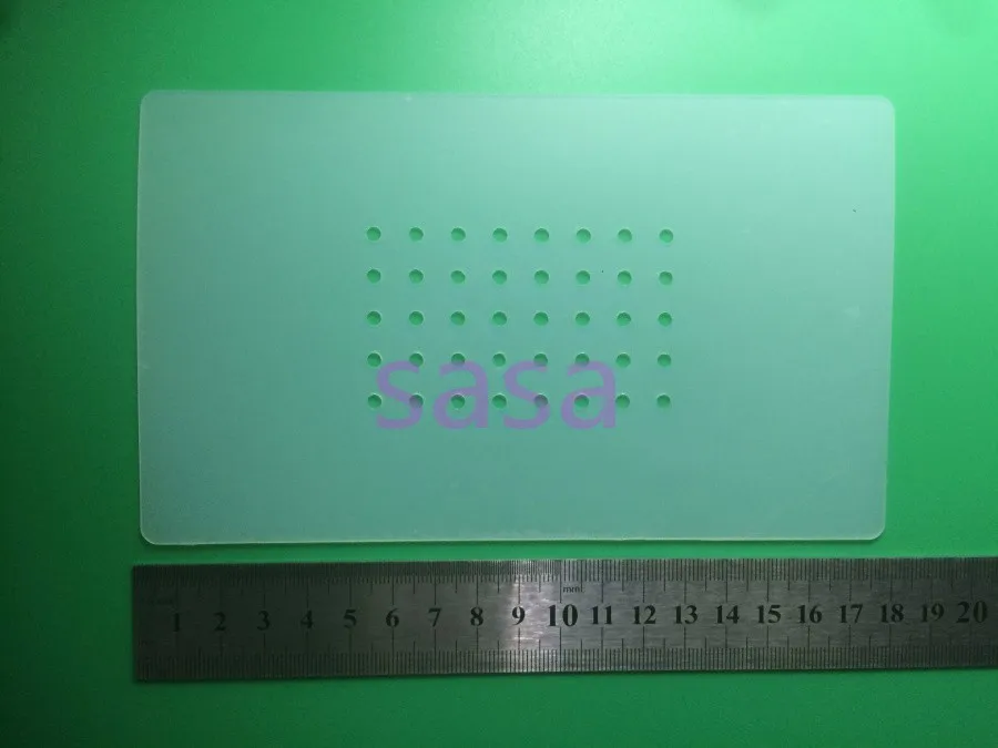 10pcs =5set 11cm*19cm lcd Separator non-slip rubber mat mobile phone LCD and touch screen separator skid + holes | Мобильные