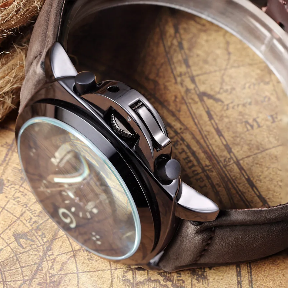 MEGIR Brand Watch Man's Fashion Military Lumimous Quartz Wristwatches Men Analog Casual Chronograph Watches relogios masculinos