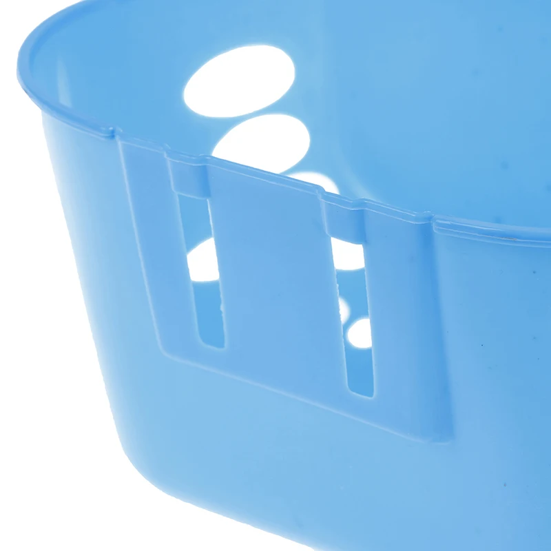 Cheap 5 Colors Lovely Bicycle Basket Front Bag Easy Installation Bicycle Bag Scooter Handle Bar Basket with Bracket Bike Accessories 5