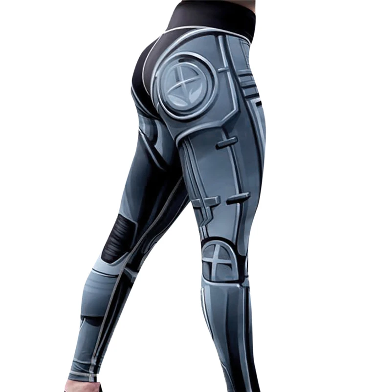 Women Yoga Pants High Elastic Fitness Sport Leggings Tights Slim Running Yoga Athletic Pants Training Trousers #FS#4JU12 (16)
