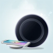 Новое беспроводное зарядное устройство Qi для мобильного телефона, зарядная подставка, адаптер, док-станция, Беспроводная зарядка для SAMSUNG GALAXY S6 S7 Note 4 5