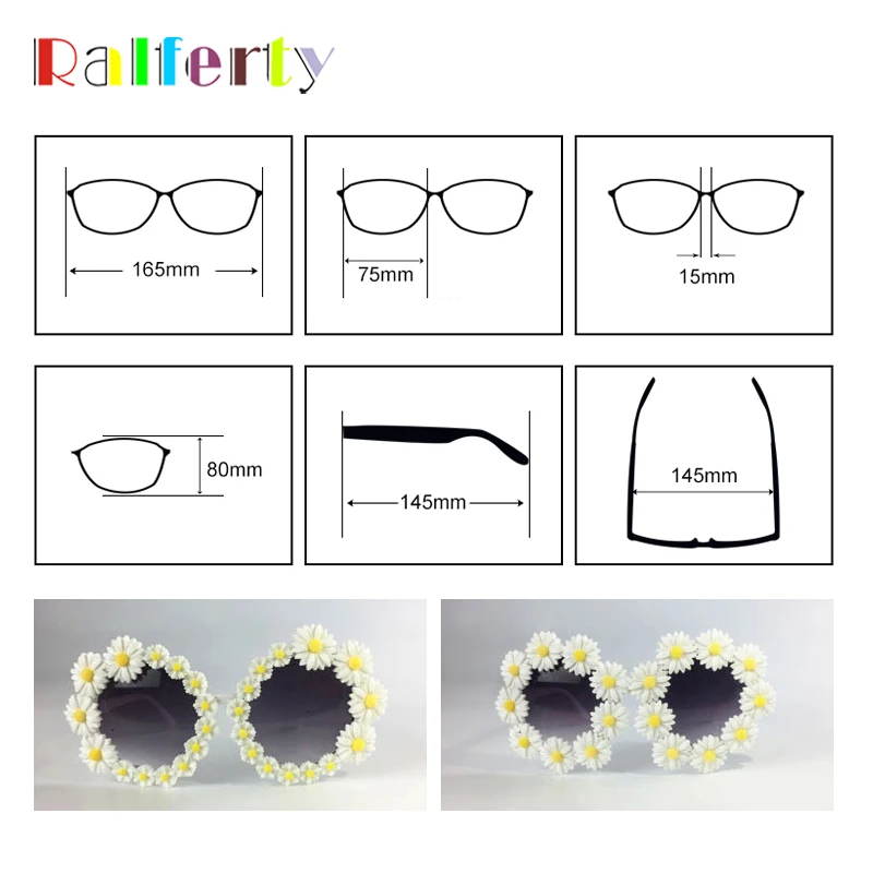 Ralferty ручной работы Цветочные Солнцезащитные очки женские дизайнерские пляжные очки для путешествий Украшенные UV400 очки Женские Модные оттенки G1907