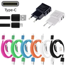 1 м 2 м 3 м длинный usb type C выдвижной кабель type-C зарядный плоский кабель Tipo C Kabel Cabo EU настенное зарядное устройство для Oneplus 6 6t 7 Pro
