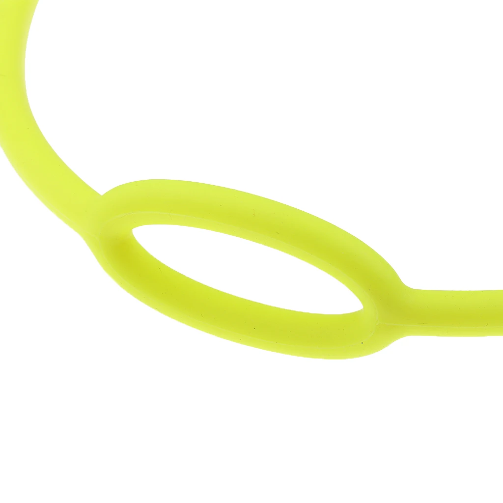1 Pcs 65cm Silicone Regulator Necklace Diving Scuba Necklace Bungee Holder Water Sports Outdoor Recreation Diving Equipment