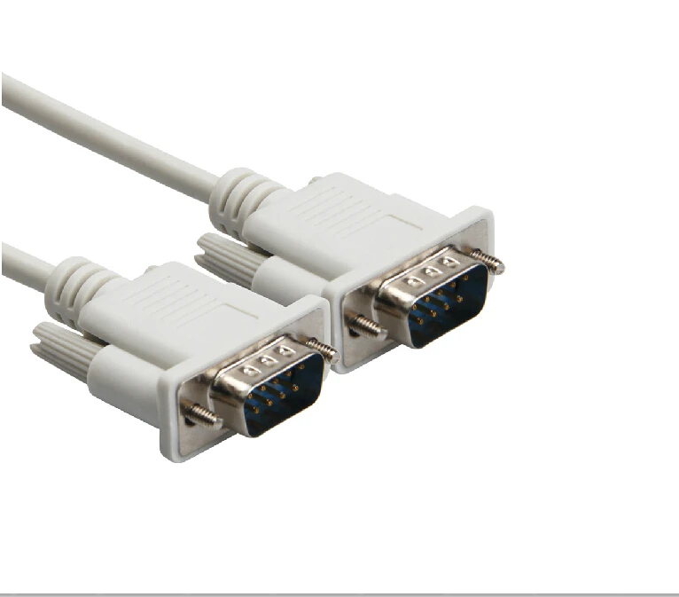 

HighTek DB9 male to male RS232 data serial cable with Straight or cross line free shipment