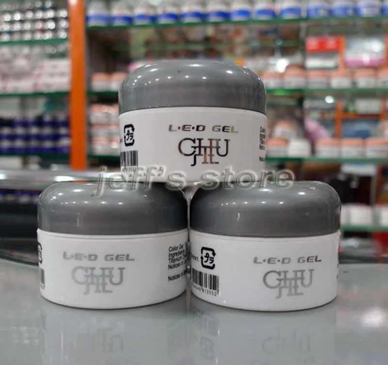 

3 pcs soak off Clear Color Builder Gel UV Nail Art Manicure High-quality