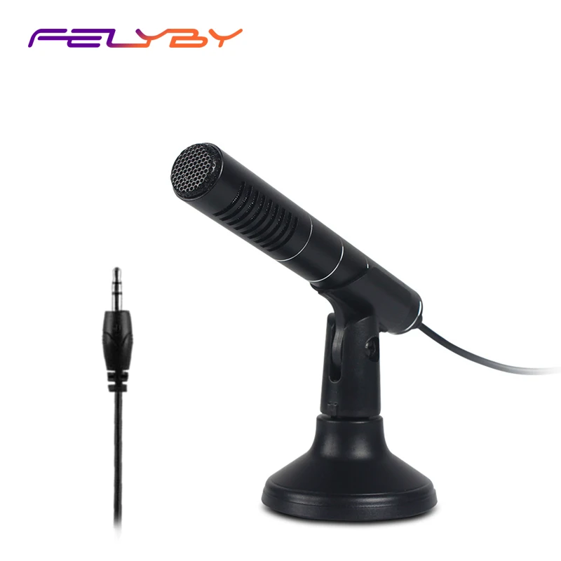 

FELYBY Condenser Desktop Conference Microphone Wired for Computer Laptop for Recording Speech Onlive Chatting3.5mm Jack