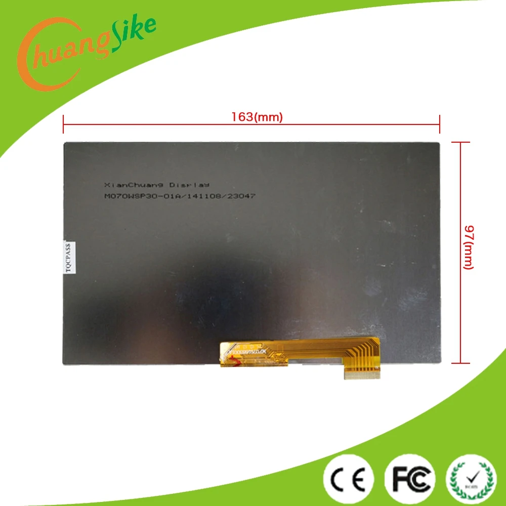 7 &quotдюймовый ЖК-дисплей Дисплей для устриц t72hm 3G Планшеты 1024x600 30 Шпильки | Отзывы и видеообзор