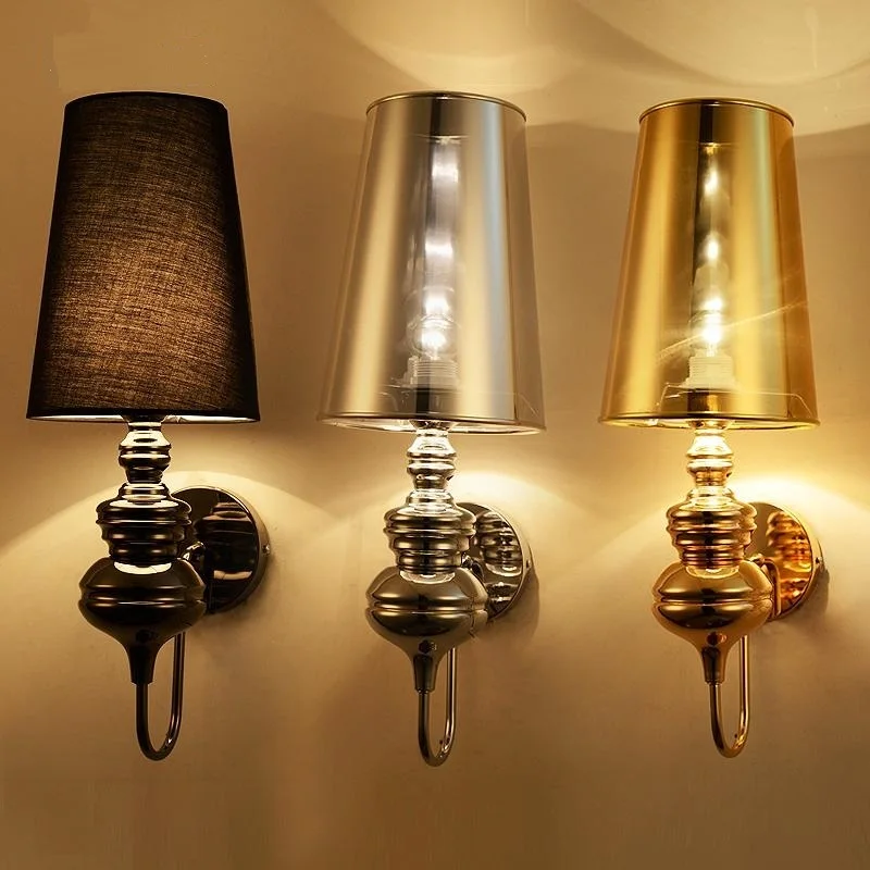 

New Modern Simple and stylish Wall Lamps The Spanish defender living room wall lights bedroom simple engineering FG636 lo1019