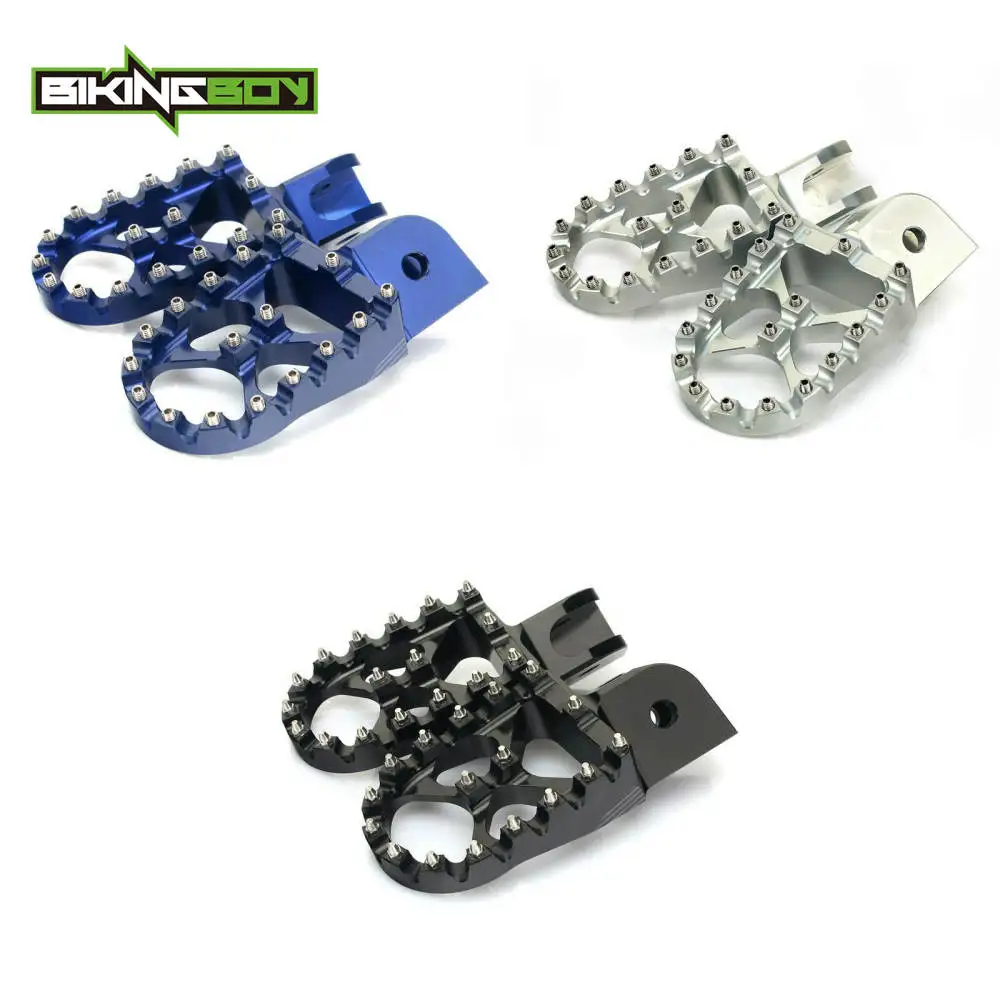 BIKINGBOY Foot Pegs Rests for BMW F650GS 00-12 F700GS 13 14 F800GS 2008-2013 R1200GS 2012 11 10 09 08 07 06 05 04 Pedal Footpeg |