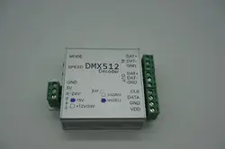 Новый DMX к WS2811 LED SPI конвертер 512 Выход max170 5 В Пиксели контроллер