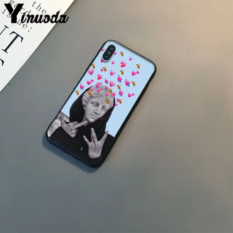 Силиконовый чехол Yinuoda для iPhone 8 7 6 6S 6Plus X XS MAX 5 5S SE XR 11 pro max|Чехлы-накладки| |