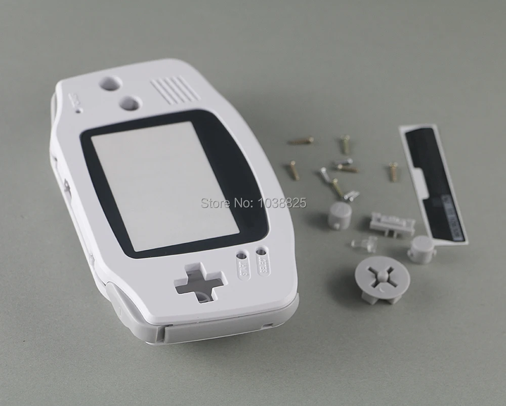 10 компл./лот для Nintendo GBA корпус чехол Gameboy Advance Shell Полный Корпус gba