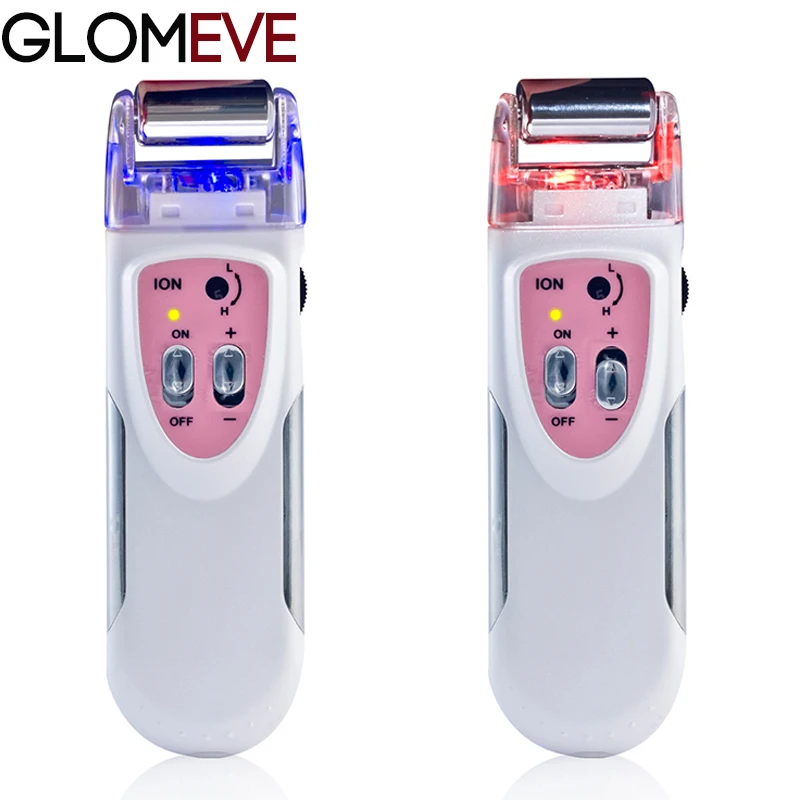 

Mini Portable Galvanic Negative Ions Facial Skin Lifting Face Cleaning Nutrition Lead-in Impurity Lead-Out Device Wheel Massager
