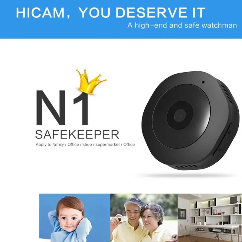 H6 DV WiFi мини камера 1080P ночное видение Обнаружение движения видеокамера диктофон