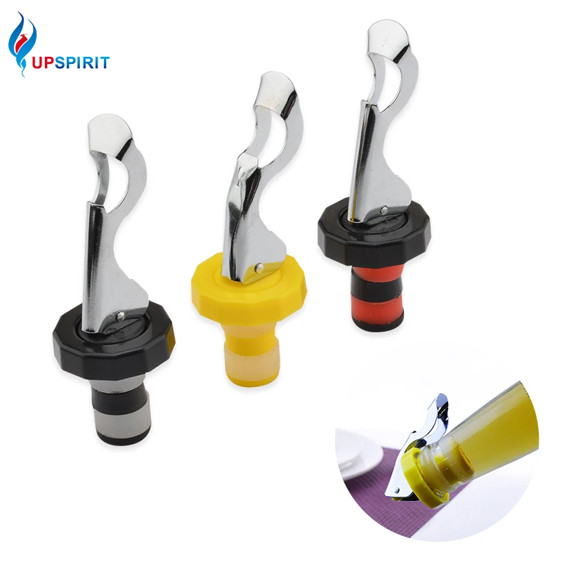 Upspirit 2Pcs Silicone Sealed Wine Bottle Stopper Champagne Sparkling