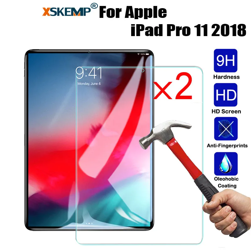 Cheap Tempered Glass Tablet Screen Protector Anti-Scratch Film For Apple New iPad 2018 9.7 &amp Pro 11 Glossy | Компьютеры и офис