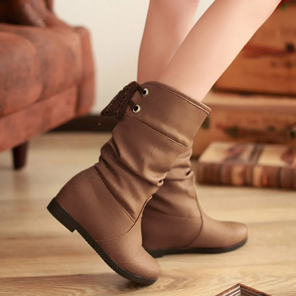 Женские зимние ботинки золотистого цвета; женские теплые плюшевые ботинки высокого качества; botas mujer; размеры 36-40