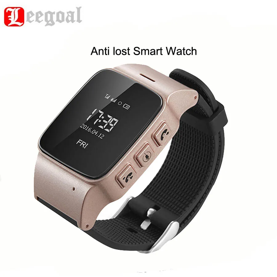 

D99 Android Alloy Smart Watch Emergency SOS Anti-Lost Locator Wristwatch Personal GSM GPS Wifi Safety Watch For Elderly Tracker