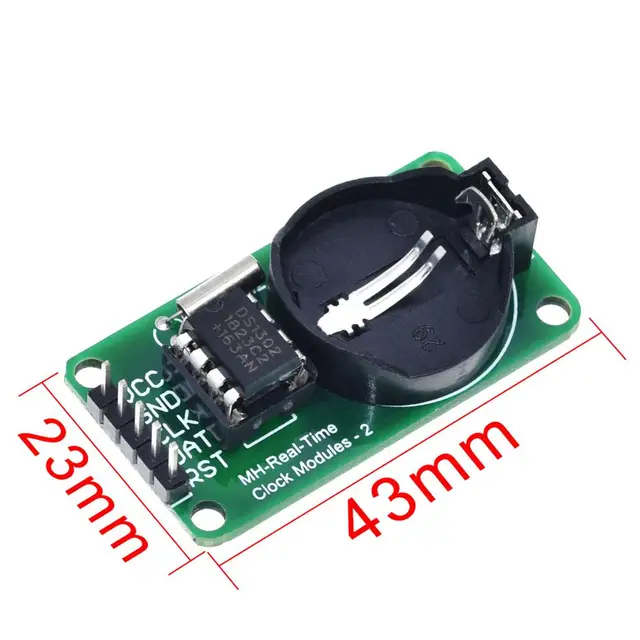 New Arrival RTC DS1302 Real Time Clock Module For AVR ARM PIC SMD for Arduino - Image 3