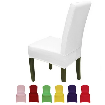 Spandex Chair Cover Pure Color8 Colors Stretch Short Dining Chair Cover Machine Washable New Restaurant Spandex Chair Cover Pure Color8 Colors Stretch Short Dining Chair Cover Machine Washable New Restaurant