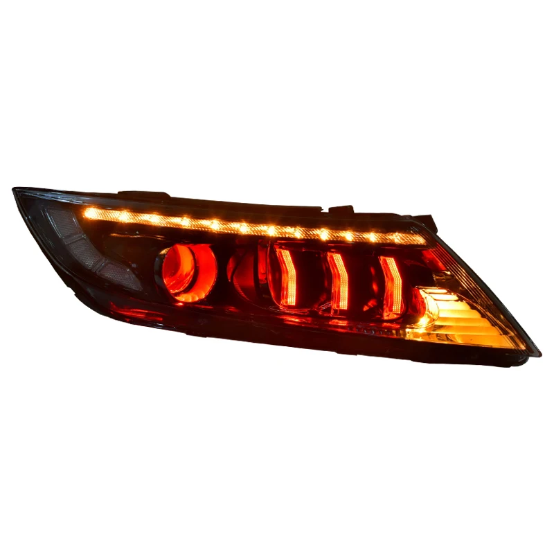 

KOWELL Car Styling For Kia K5 Headlights 2011-2014 New K5 Rio LED Headlight LED DRL Bi Xenon Lens High Beam Parking Fog Lamp