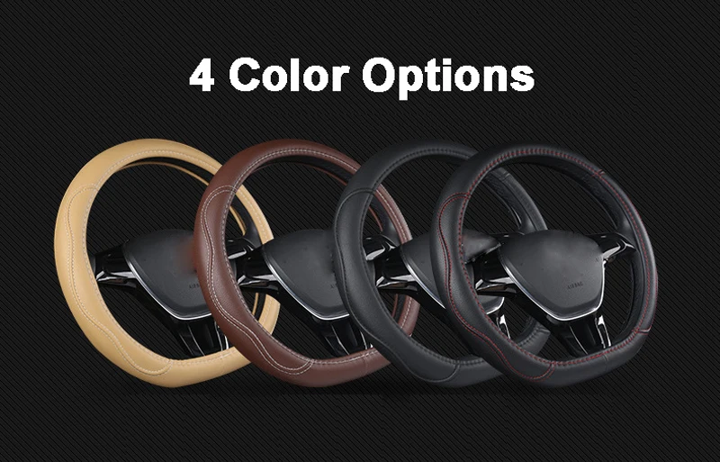 1 Car Steering Wheel Cover D Shape