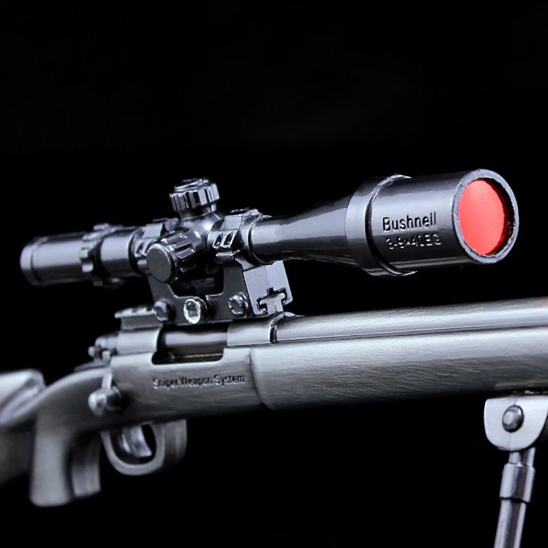 Mini Rifle Gun Toys M24 Sniper Rifle Alloy Weapon Model Guns Decoration ...