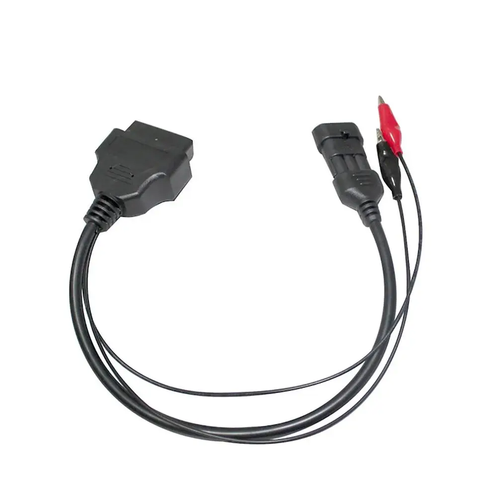 3 Pin до 16 Pin OBD2 разъем адаптера Диагностический кабель для Fiat Alfa Lancia