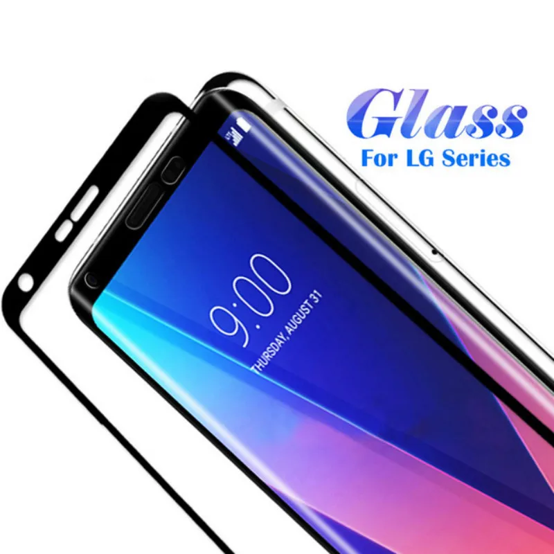 

2.5D 9H Tempered Glass For LG Stylus5 V30 V40 V50 G6 G7 G8 Q7 Q6 Protective Film For LG K40 K8 K10 2018 K10 2017 Toughened Glass